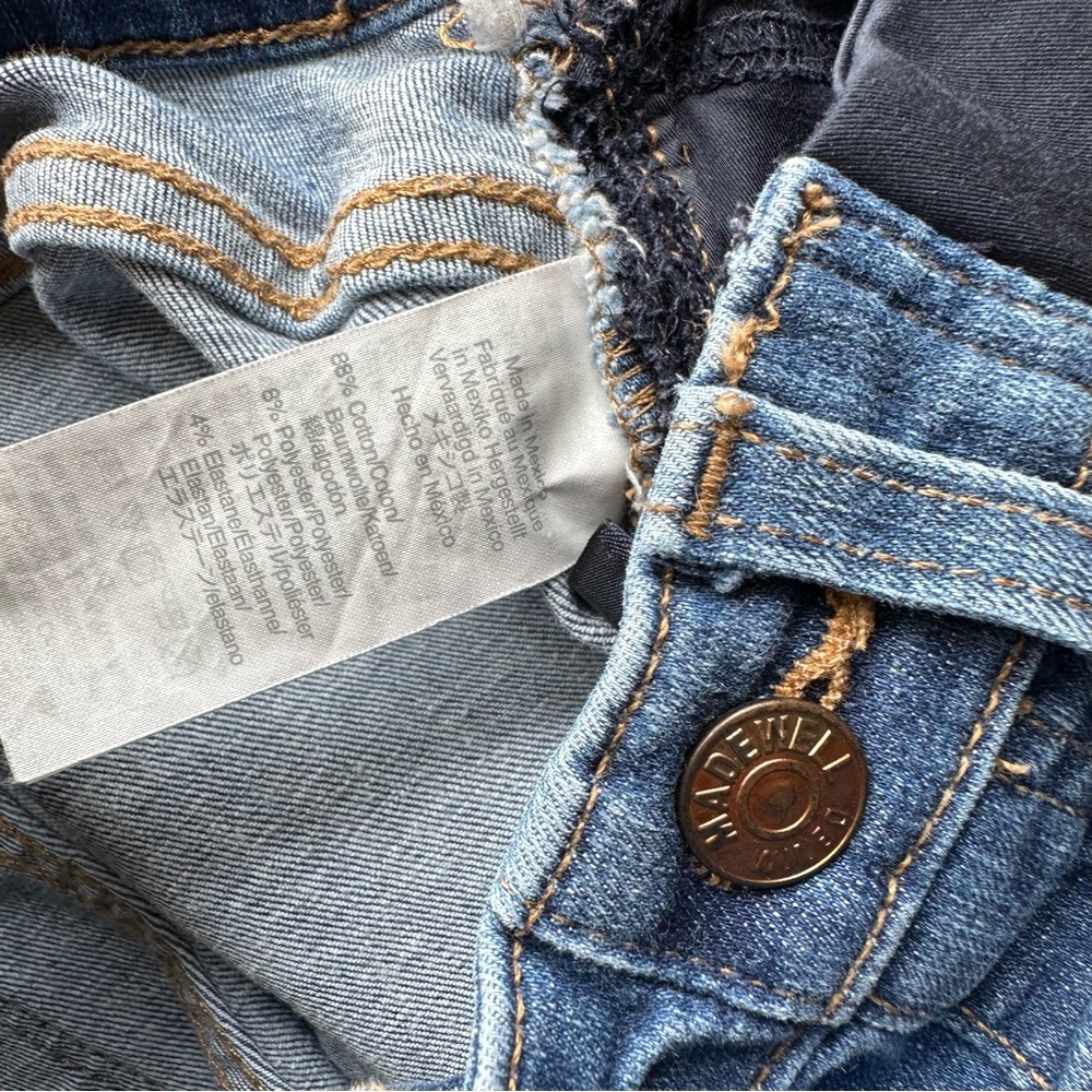 Madewell Maternity Denim Skinny Jeans 24 - Picture 6 of 12